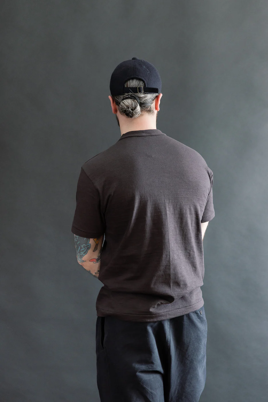 Lot 4601 - Slubby Cotton T-Shirt - Sumikuro - Image 10