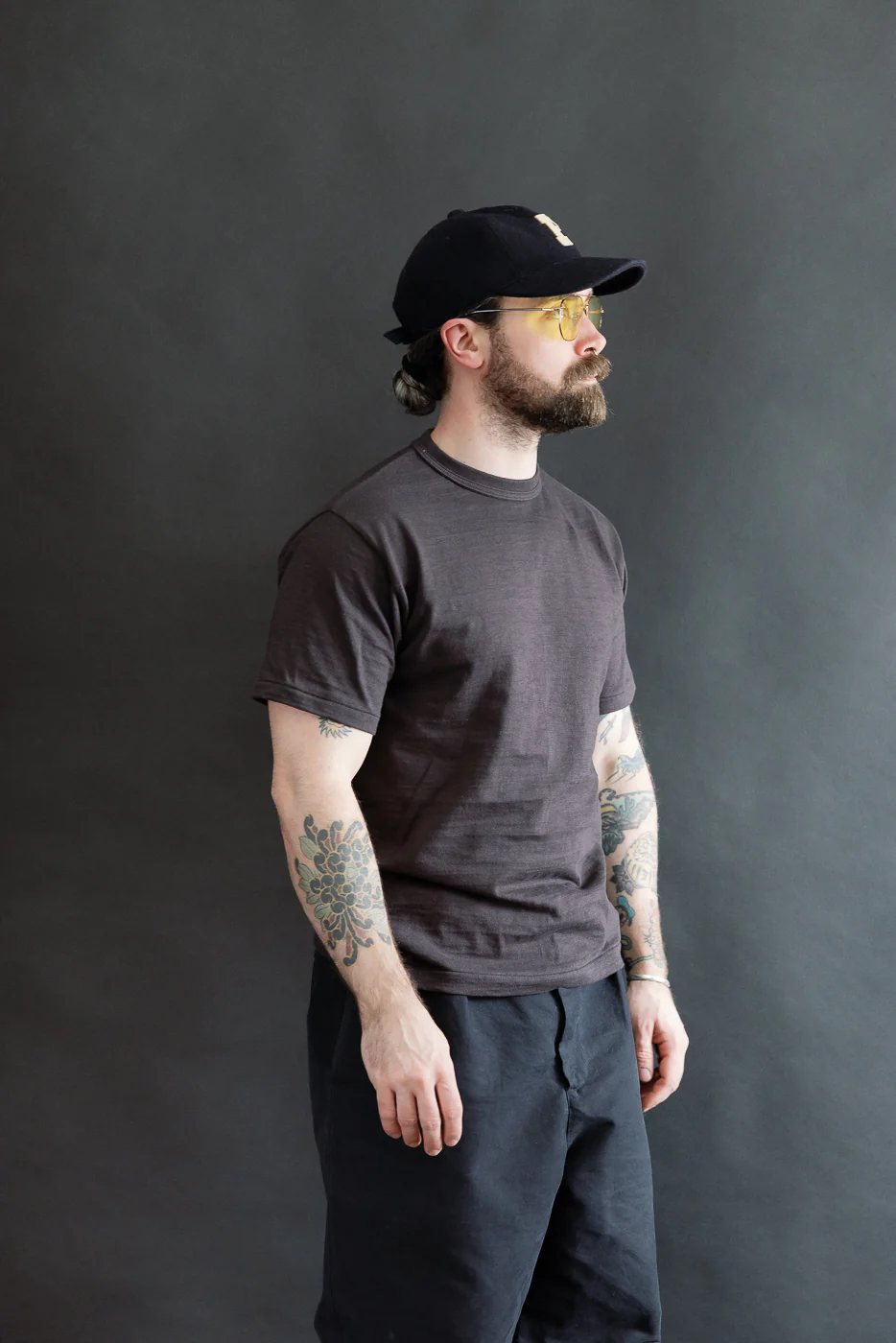Lot 4601 - Slubby Cotton T-Shirt - Sumikuro - Image 12