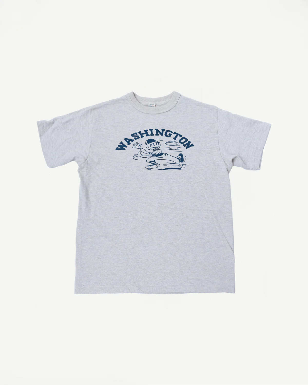 Lot 4601 - Slubby Cotton T-Shirt "Washington" - Oatmeal