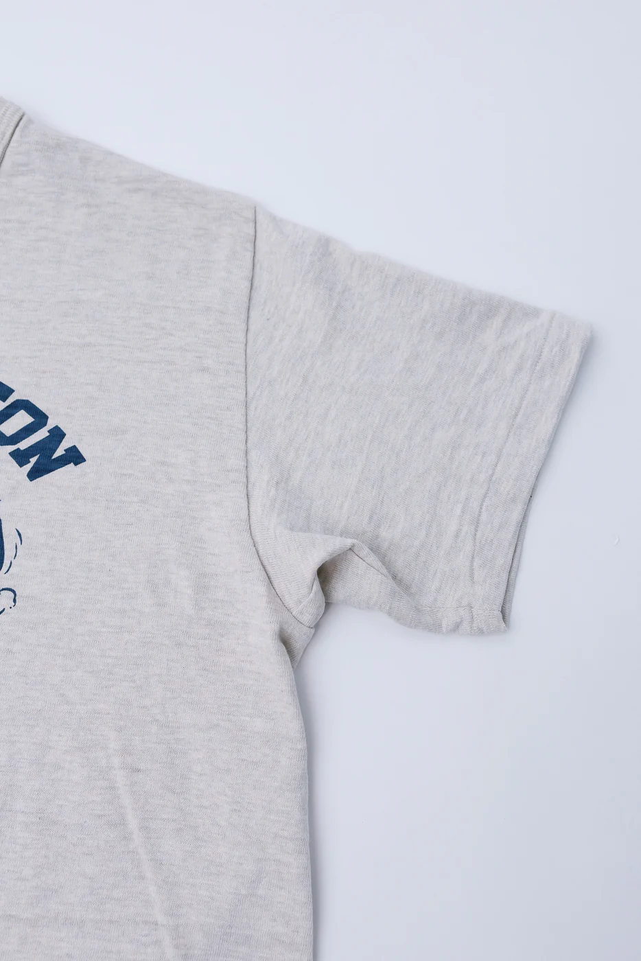 Lot 4601 - Slubby Cotton T-Shirt "Washington" - Oatmeal - Image 3
