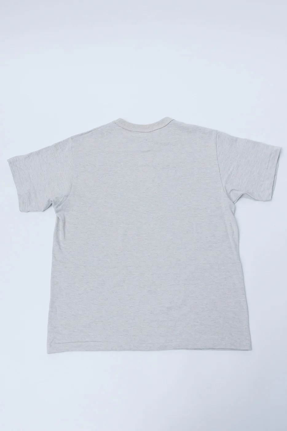 Lot 4601 - Slubby Cotton T-Shirt "Washington" - Oatmeal - Image 4