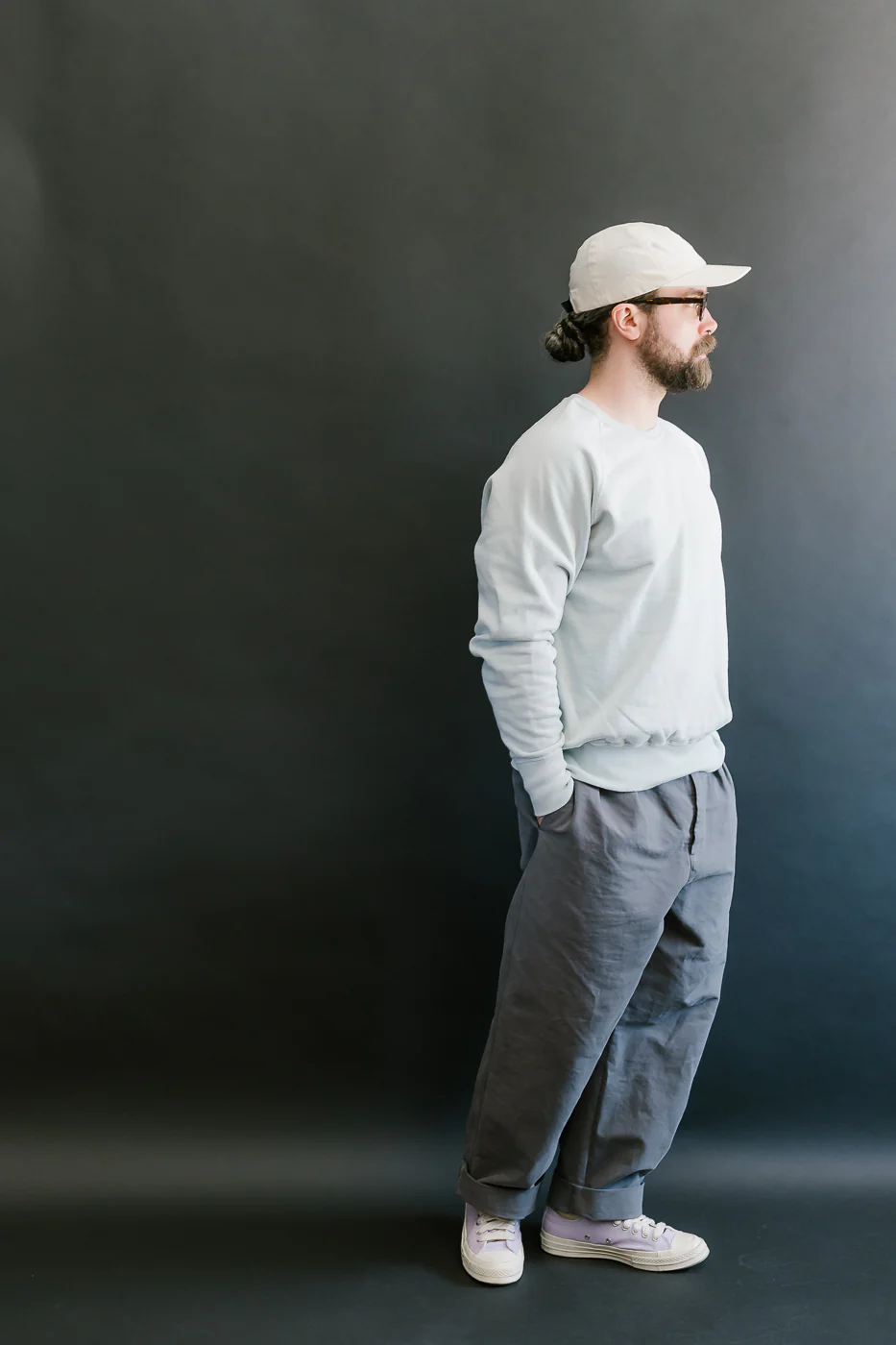 Lot 461-0 - "Second-Hand" Series Crewneck Sweatshirt - Saxe - Image 6
