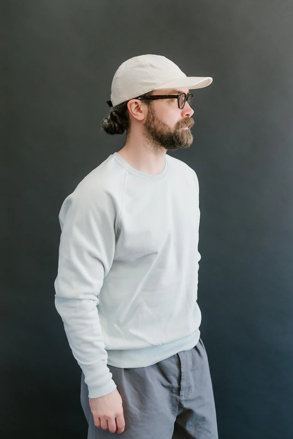Lot 461-0 - "Second-Hand" Series Crewneck Sweatshirt - Saxe - Image 9