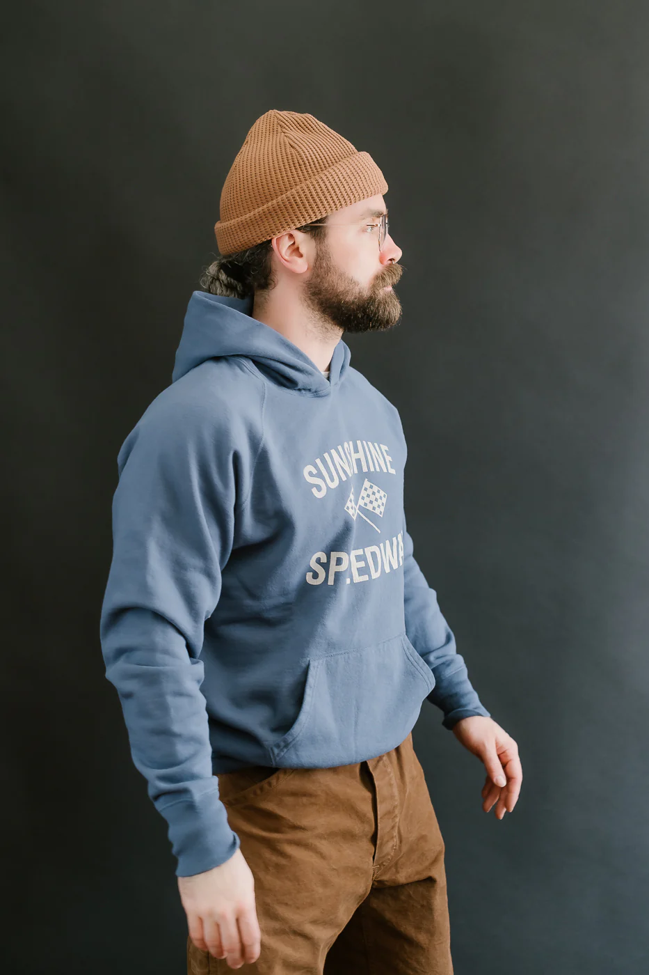 Lot 462-3 - "Sunshine Speedway" Print Sweat Parka - Blue - Image 13