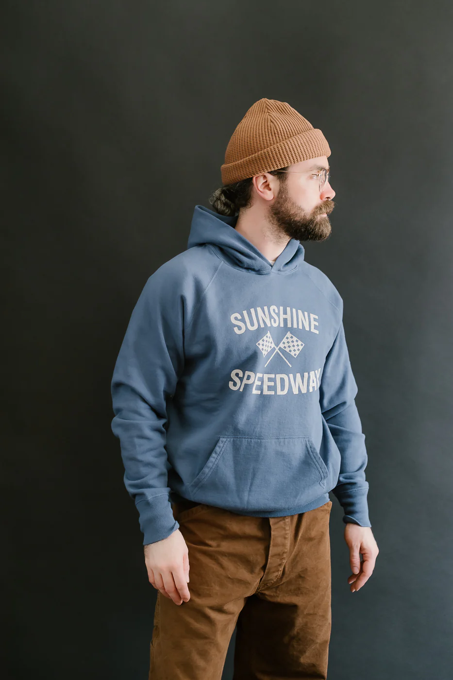 Lot 462-3 - "Sunshine Speedway" Print Sweat Parka - Blue - Image 14
