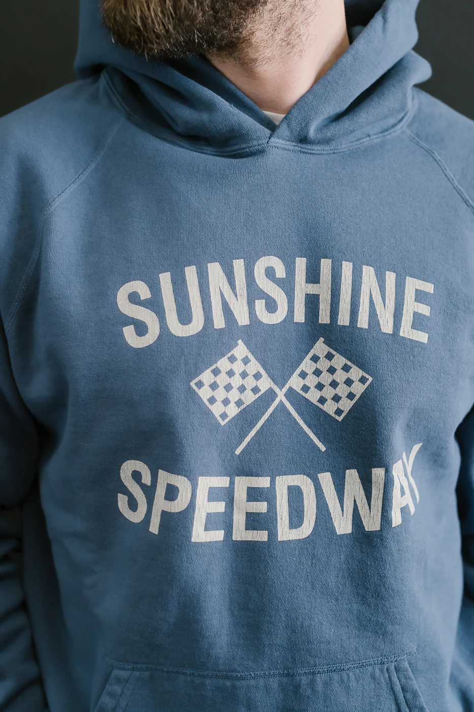 Lot 462-3 - "Sunshine Speedway" Print Sweat Parka - Blue - Image 16