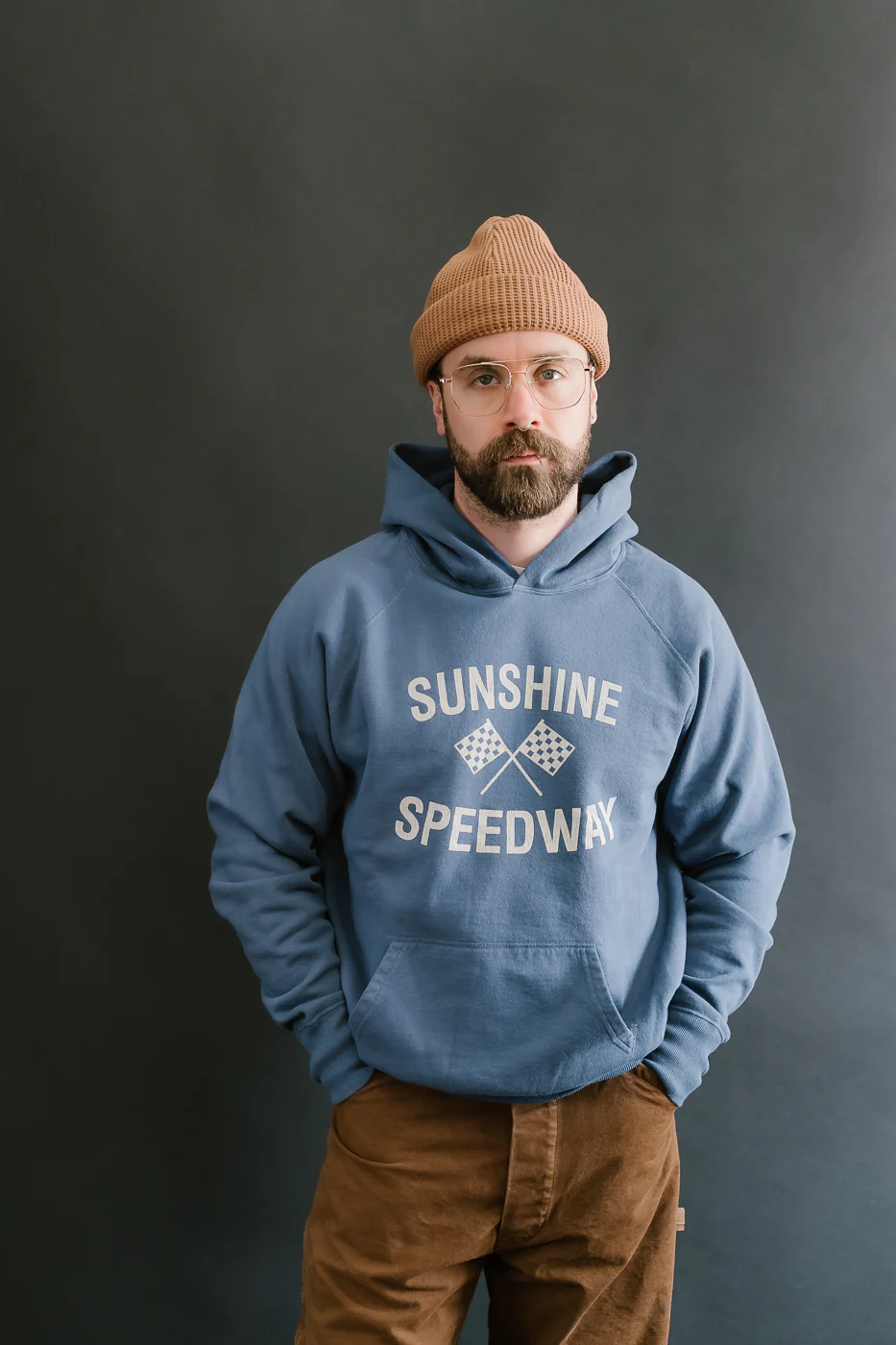 Lot 462-3 - "Sunshine Speedway" Print Sweat Parka - Blue - Image 8