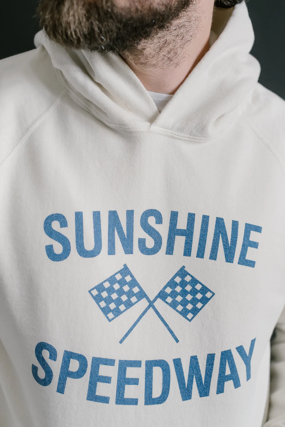 Lot 462-3 - "Sunshine Speedway" Print Sweat Parka - Cream - Image 17