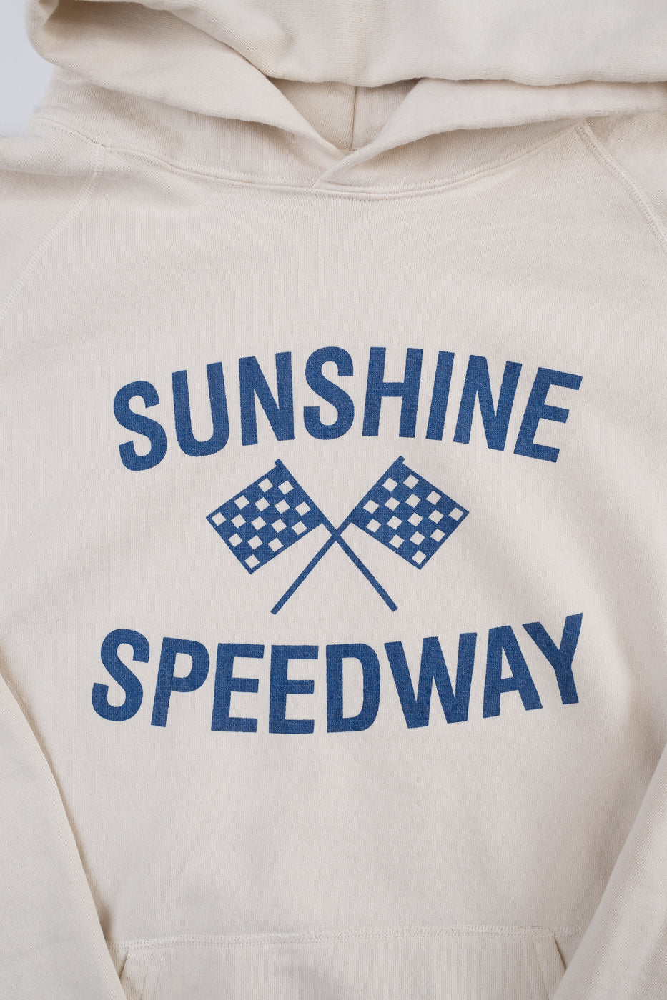 Lot 462-3 - "Sunshine Speedway" Print Sweat Parka - Cream - Image 2
