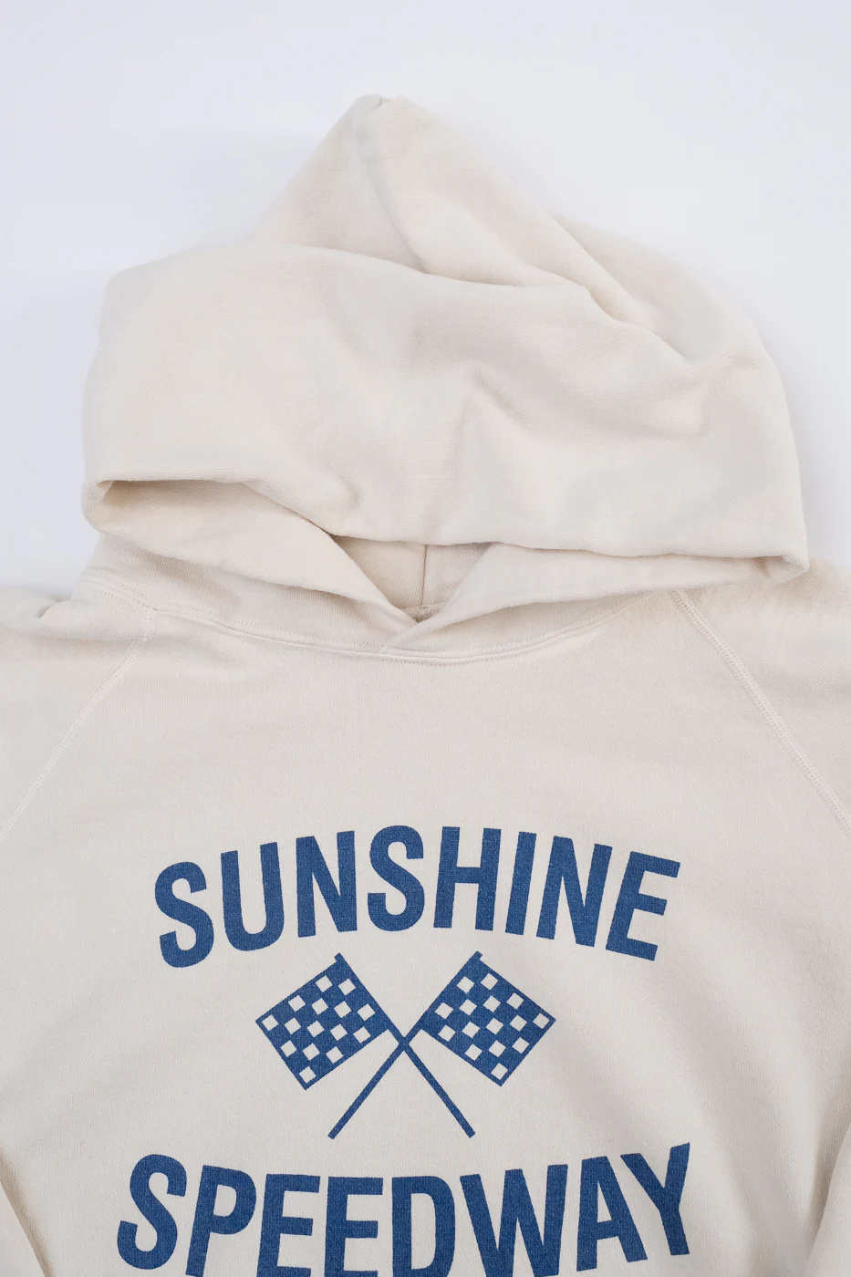 Lot 462-3 - "Sunshine Speedway" Print Sweat Parka - Cream - Image 3