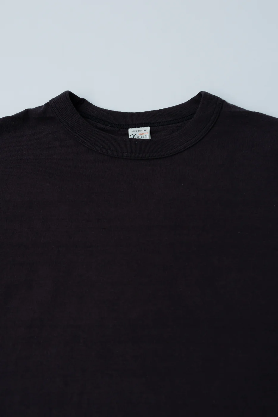 Lot 5906 - Slubby Cotton T-Shirt Long Sleeve - Sumi - Image 2