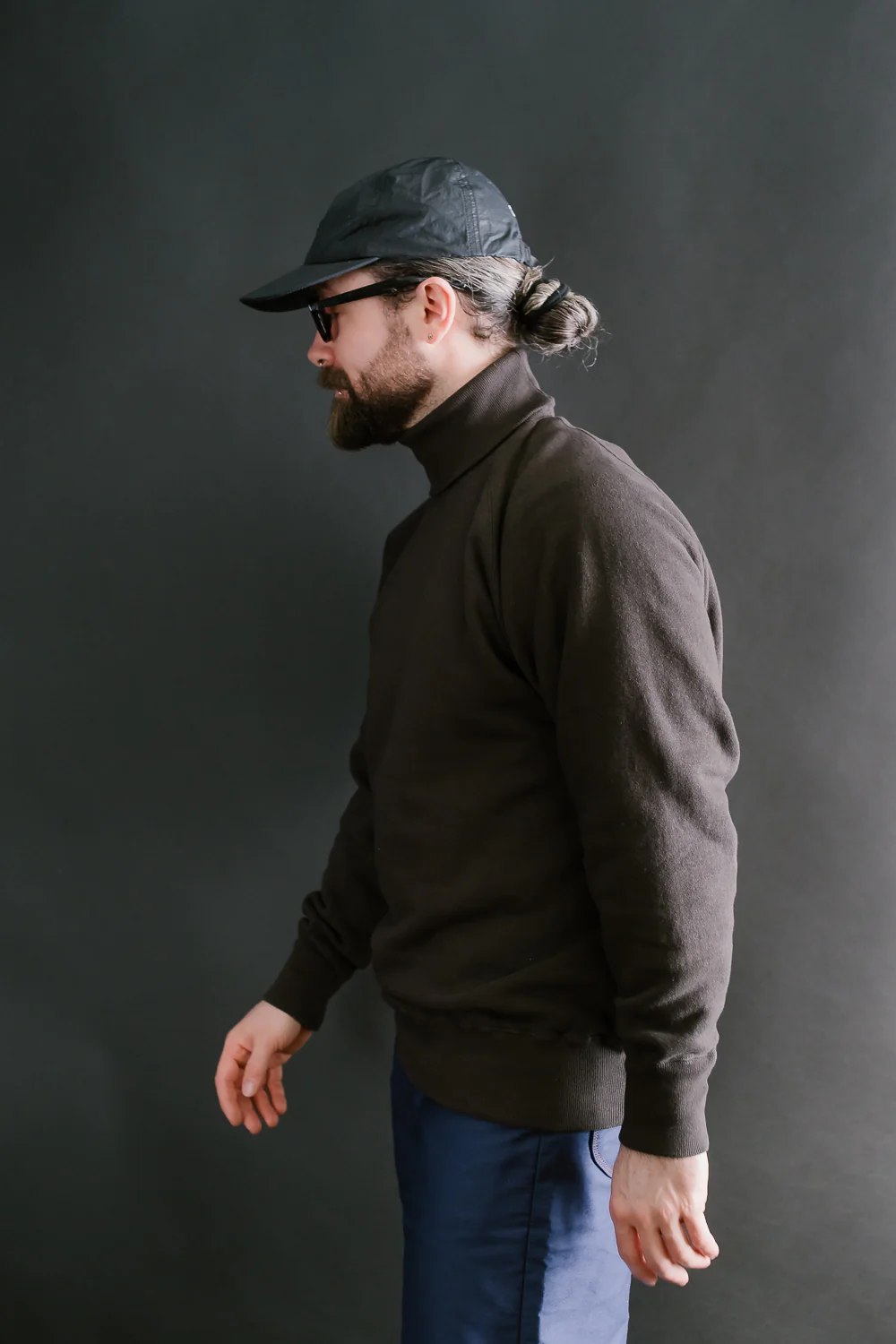 Lot 86013 - Loop Wheel Turtleneck Sweat Shirt - Sumikuro - Image 12