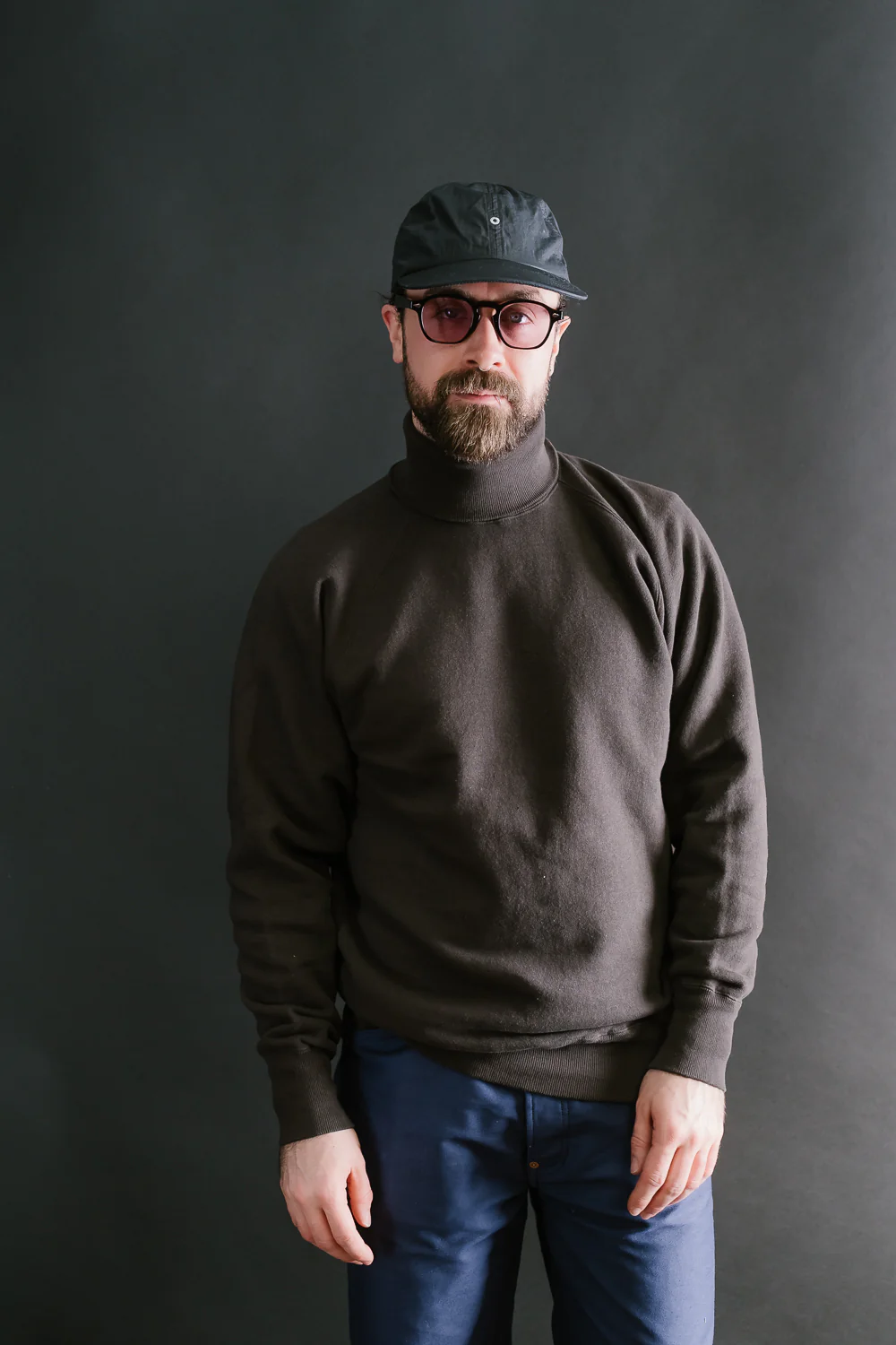 Lot 86013 - Loop Wheel Turtleneck Sweat Shirt - Sumikuro - Image 14