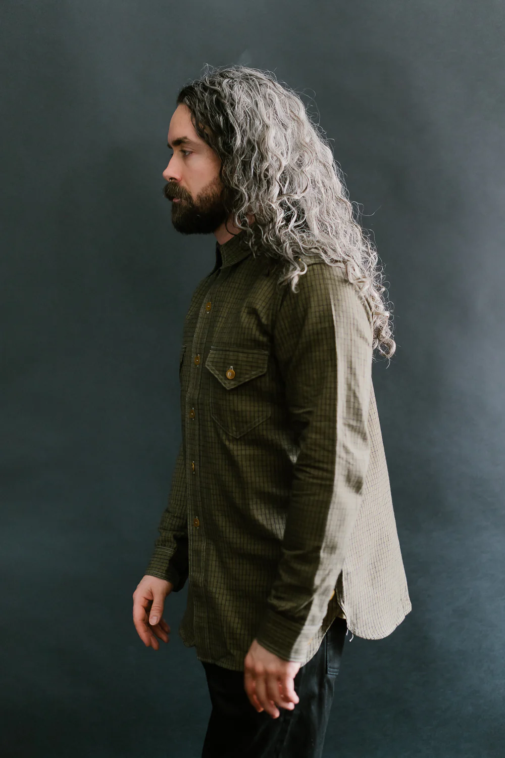 Lot JG-17 - The Madison Shirt - Brown Windowpane - Image 13