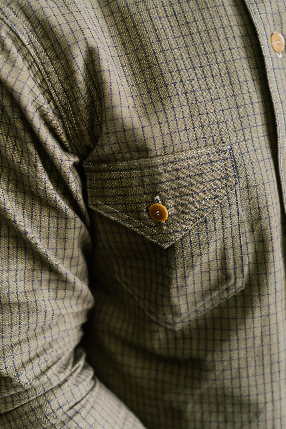 Lot JG-17 - The Madison Shirt - Brown Windowpane - Image 22