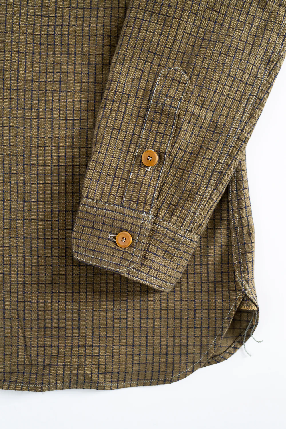 Lot JG-17 - The Madison Shirt - Brown Windowpane - Image 5