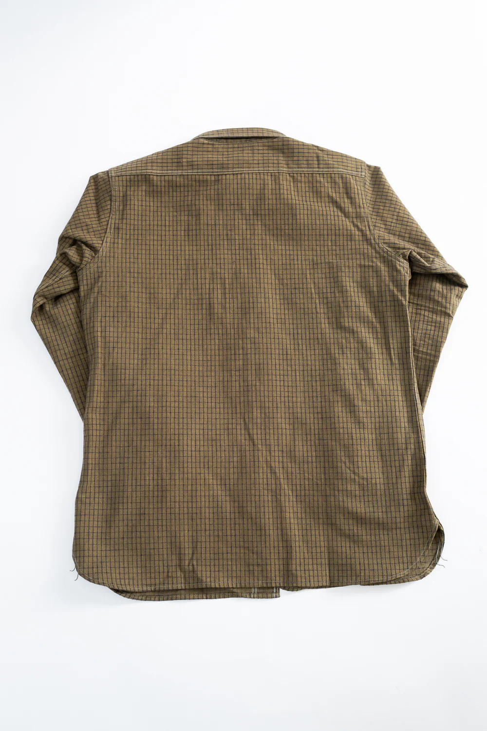 Lot JG-17 - The Madison Shirt - Brown Windowpane - Image 6