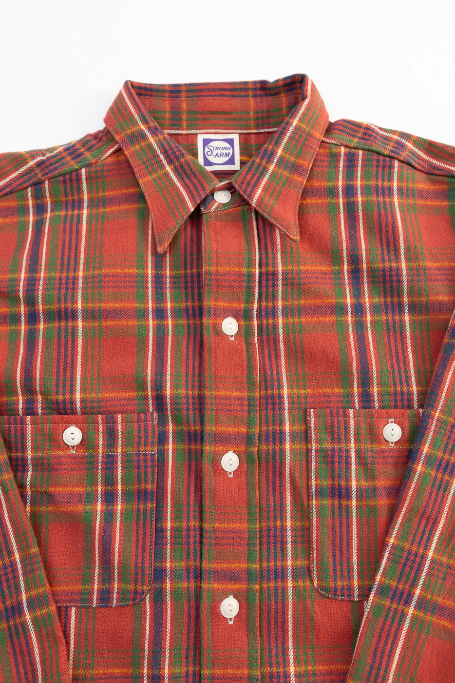 Lot JG-06 - 1940s Storm Shirt F Pattern - Red - Image 2