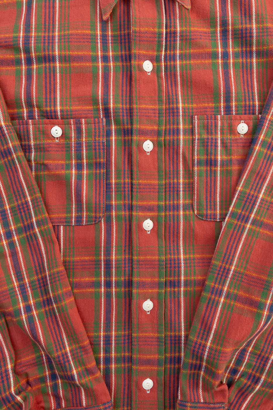 Lot JG-06 - 1940s Storm Shirt F Pattern - Red - Image 3