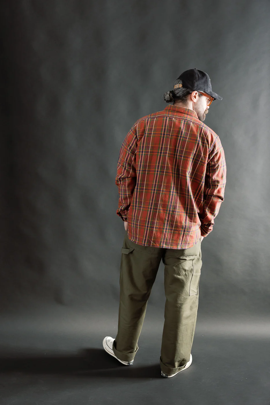 Lot JG-06 - 1940s Storm Shirt F Pattern - Red - Image 8