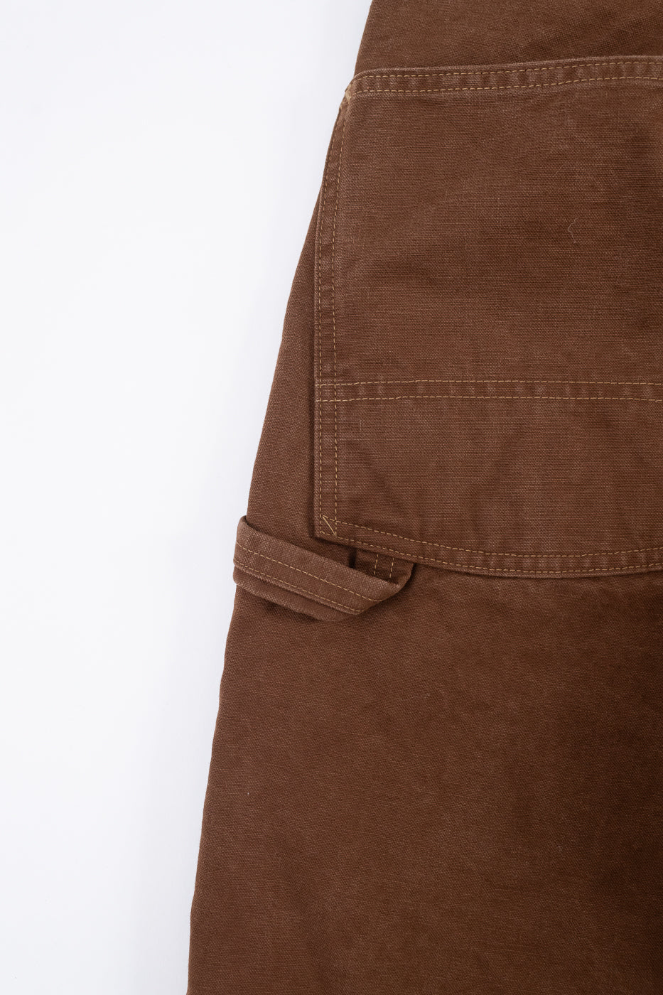 Lot JG-12 - Late 30s Ironworkers Trousers Duck - Brown - Image 4