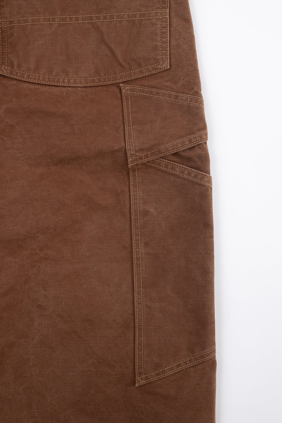 Lot JG-12 - Late 30s Ironworkers Trousers Duck - Brown - Image 6