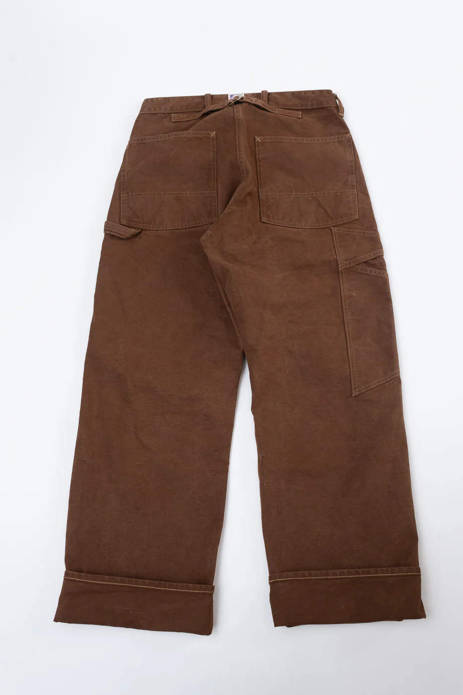 Lot JG-12 - Late 30s Ironworkers Trousers Duck - Brown - Image 8