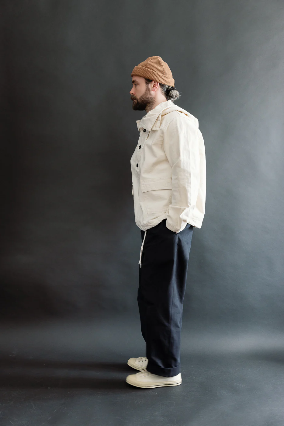 Lot JG-20 - Parka Sailor's Pullover - Off-White - Image 10