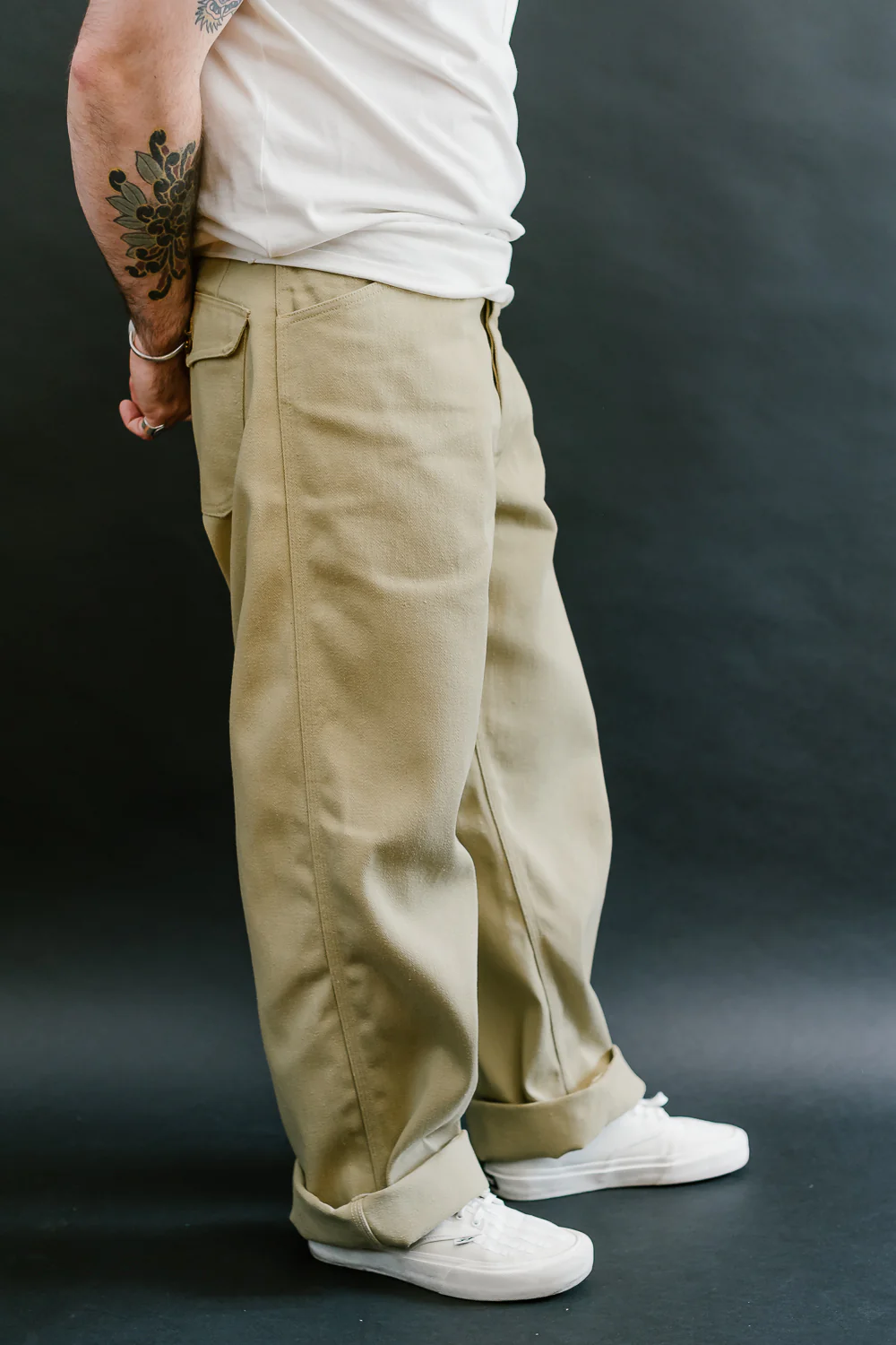 Lot JG-21 - Strongarm Sport Dungarees - Beige - Image 12