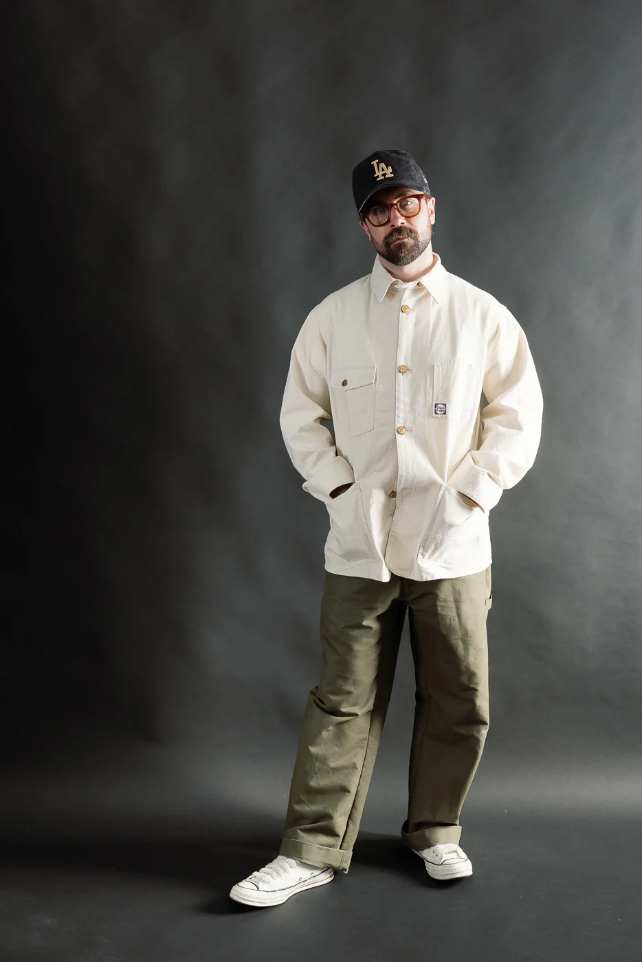 Lot JG-29 - House Painter's Jacket - Ecru - Image 6