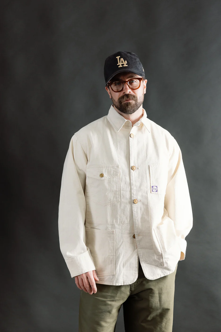 Lot JG-29 - House Painter's Jacket - Ecru - Image 9