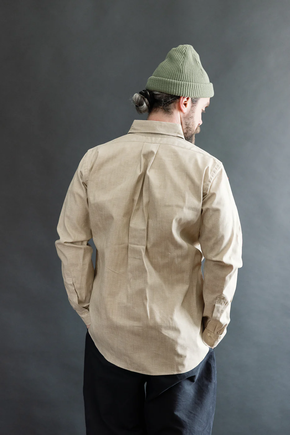 Lot JG-34 - BB Round Collar Oxford - Brown - Image 11