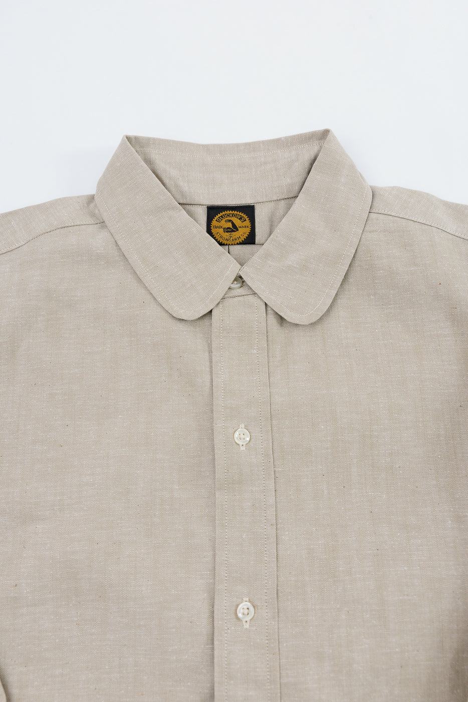 Lot JG-34 - BB Round Collar Oxford - Brown - Image 2