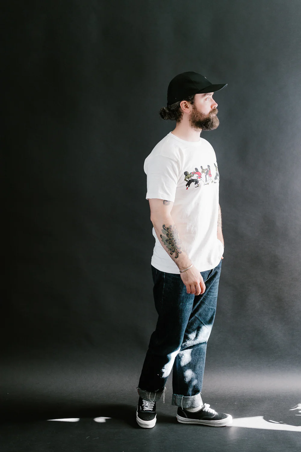 Lot JG-CS06 - Kung Fu Fighting T-Shirt - Off White - Image 9