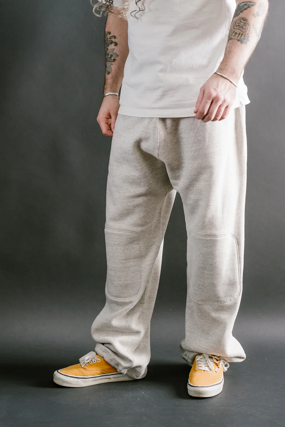 Lot JG-CS16 - Naval Training Sweatpants - Oatmeal - Image 14