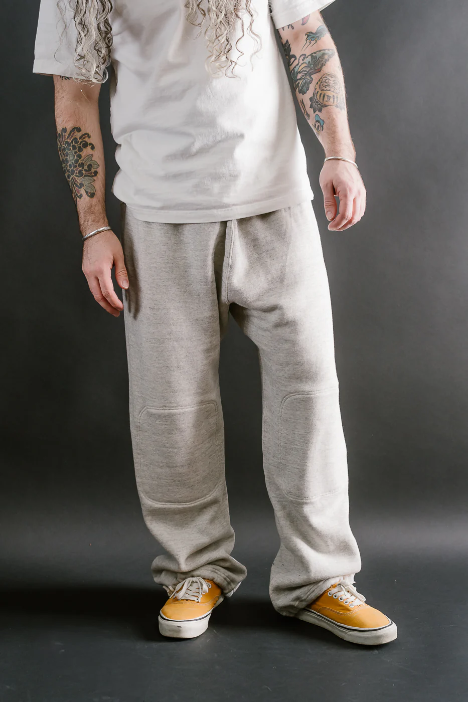 Lot JG-CS16 - Naval Training Sweatpants - Oatmeal - Image 15