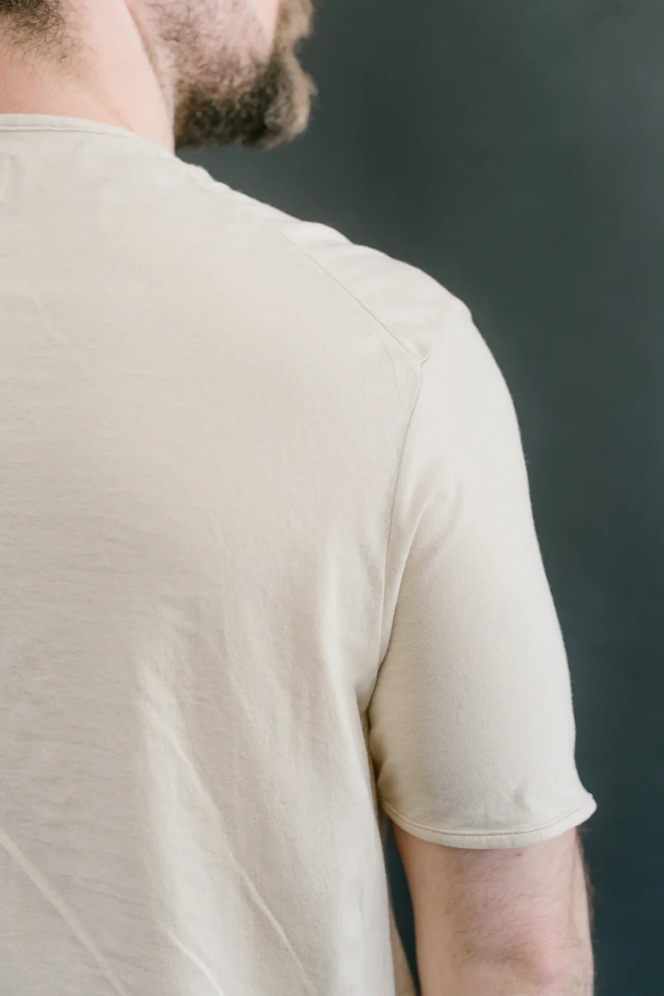 LRH1040 - Supima Cotton Henley - Old Ivory - Image 18