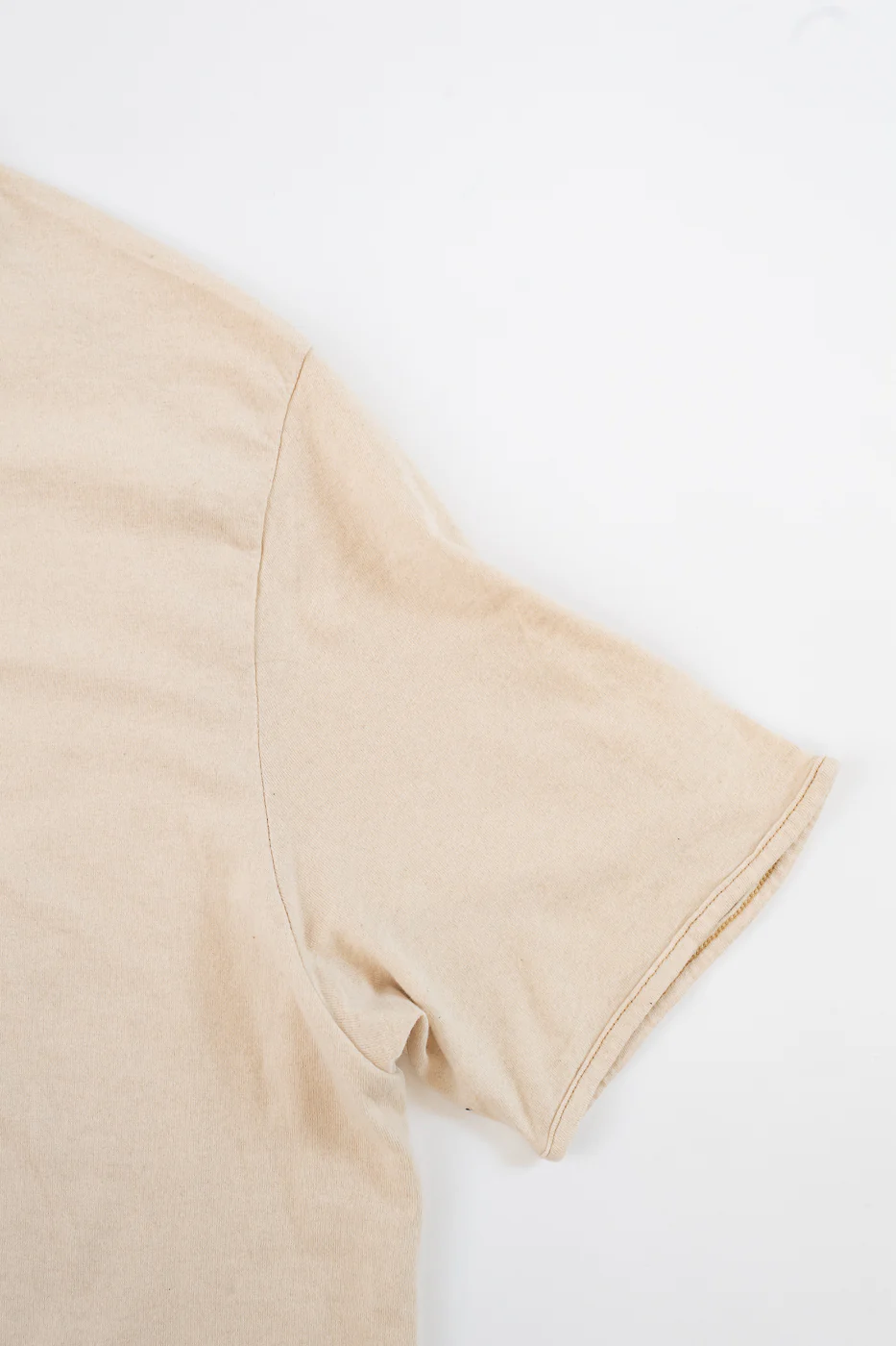 LRH1040 - Supima Cotton Henley - Old Ivory - Image 3