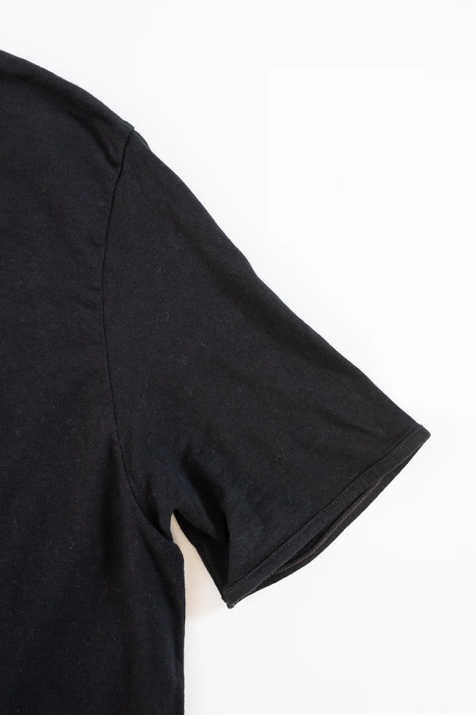 LRH1040 - Supima Cotton Henley - Royal Black - Image 3