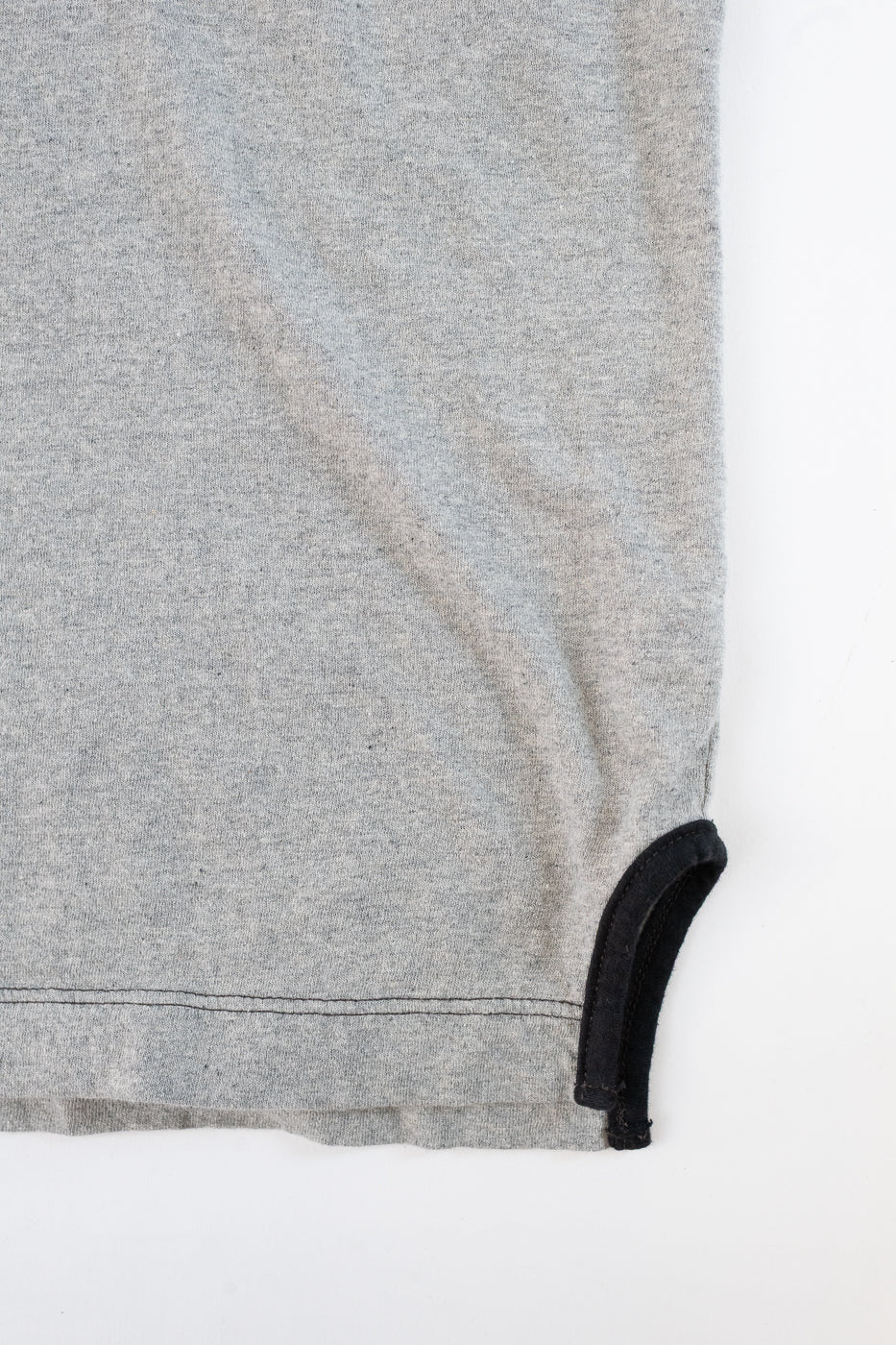 LRH1040 - Supima Cotton Henley - Two-tone Vintage Grey - Image 4
