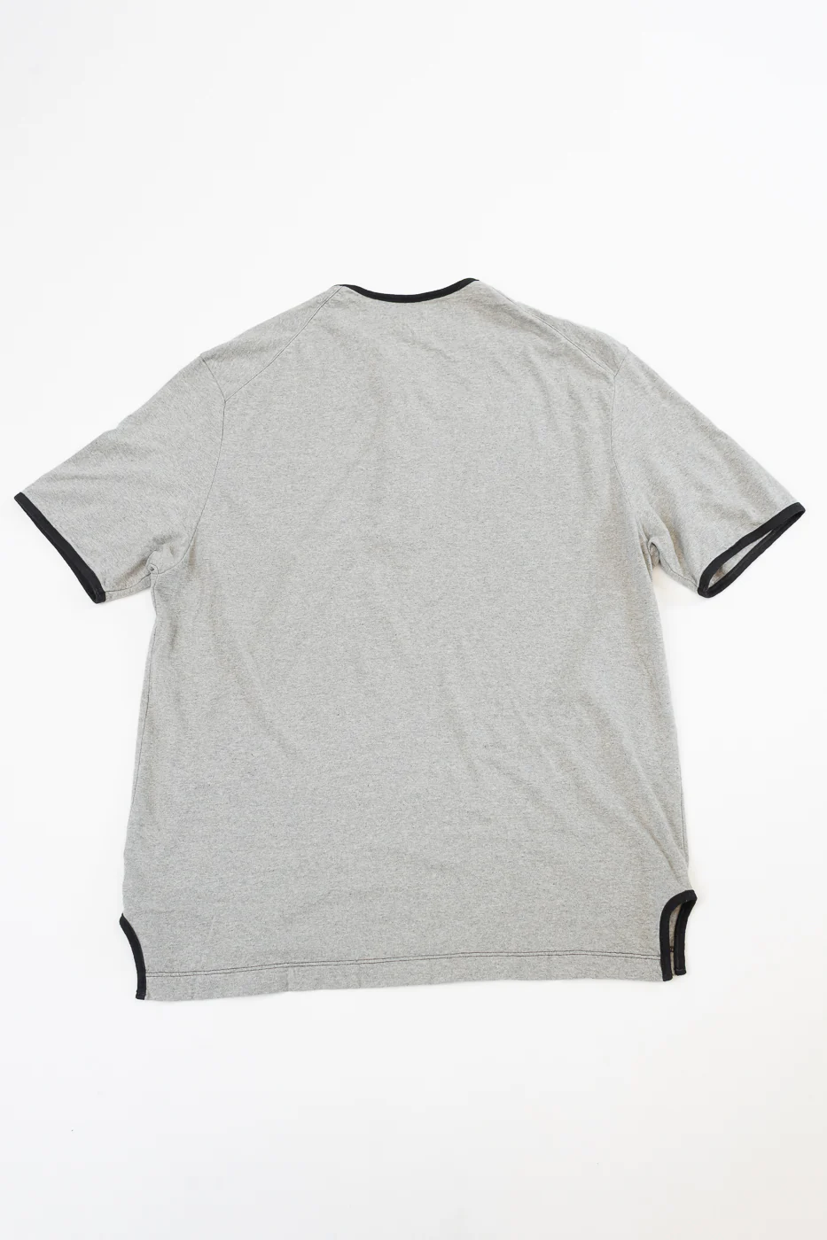 LRH1040 - Supima Cotton Henley - Two-tone Vintage Grey - Image 5
