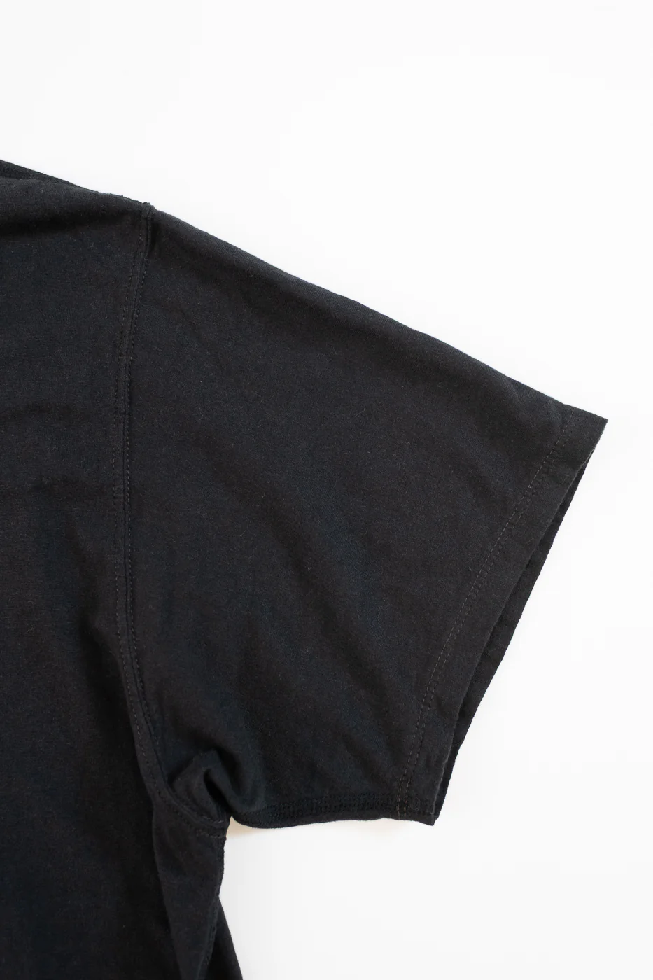 LRC1118 - Supima Cotton Classic Double Binder Crew - Royal Black - Image 3
