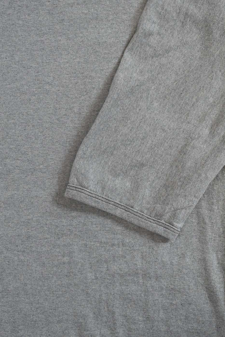 LRC1117 - Supima Cotton 3/4 Sleeve Crew - Vintage Grey - Image 3