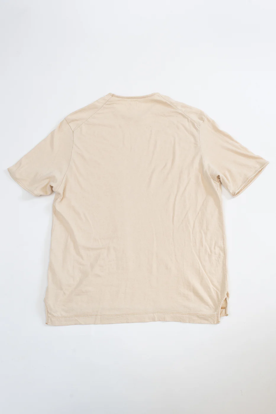 LRC1119 - Supima Cotton Edge Piping Classic Crew - Old Ivory - Image 5