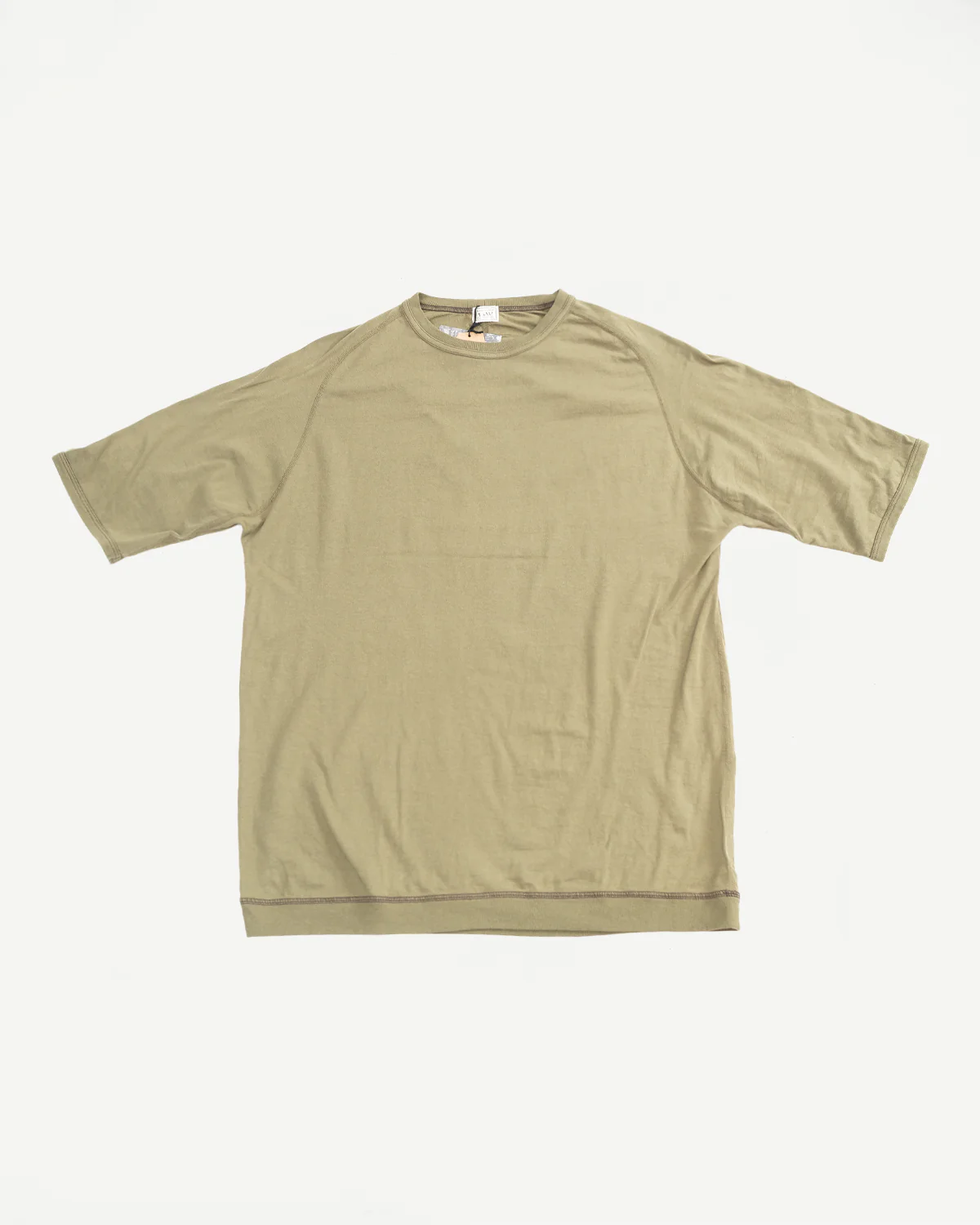 LRC1121 - Supima Cotton Freedom Sleeve Crew - Antique Olive