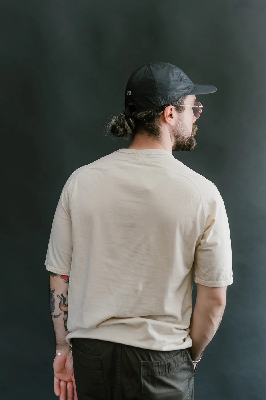 LRC1121 - Supima Cotton Freedom Sleeve Crew - Old Ivory - Image 12