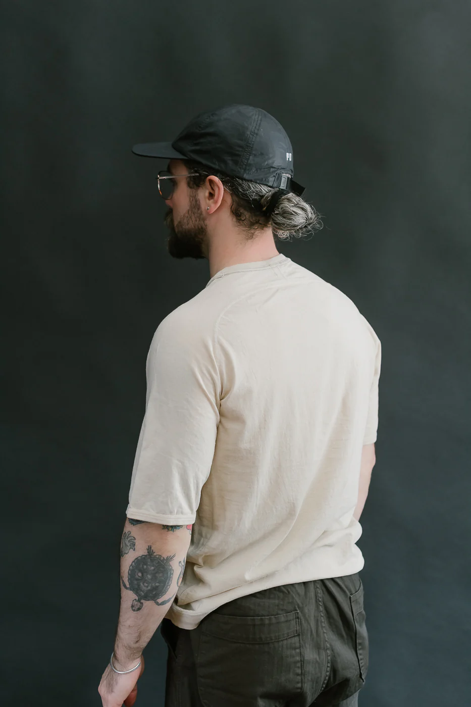 LRC1121 - Supima Cotton Freedom Sleeve Crew - Old Ivory - Image 13
