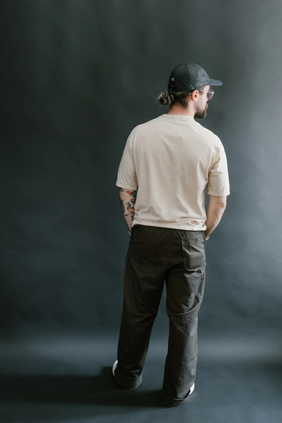 LRC1121 - Supima Cotton Freedom Sleeve Crew - Old Ivory - Image 8
