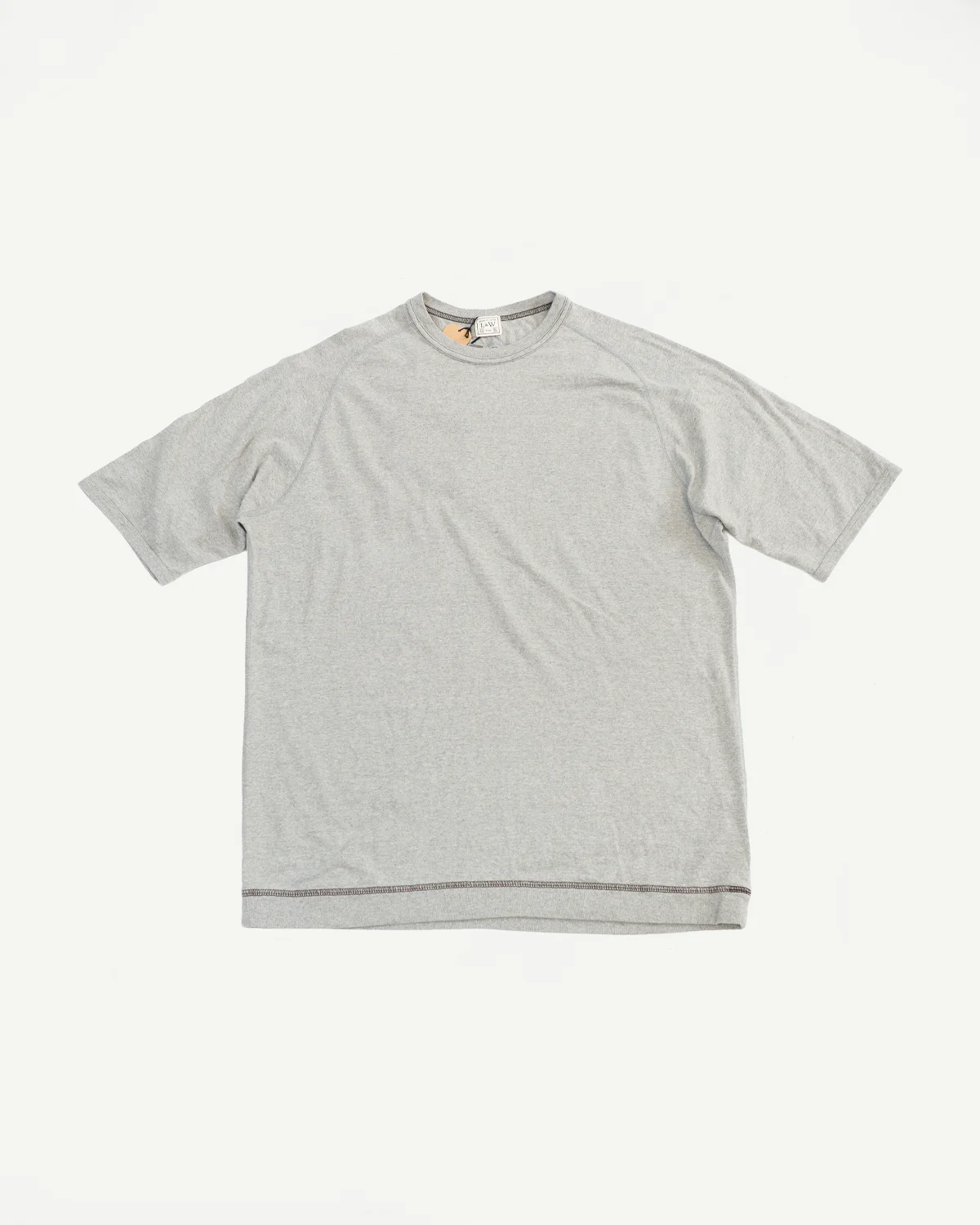 LRC1121 - Supima Cotton Freedom Sleeve Crew - Vintage Grey
