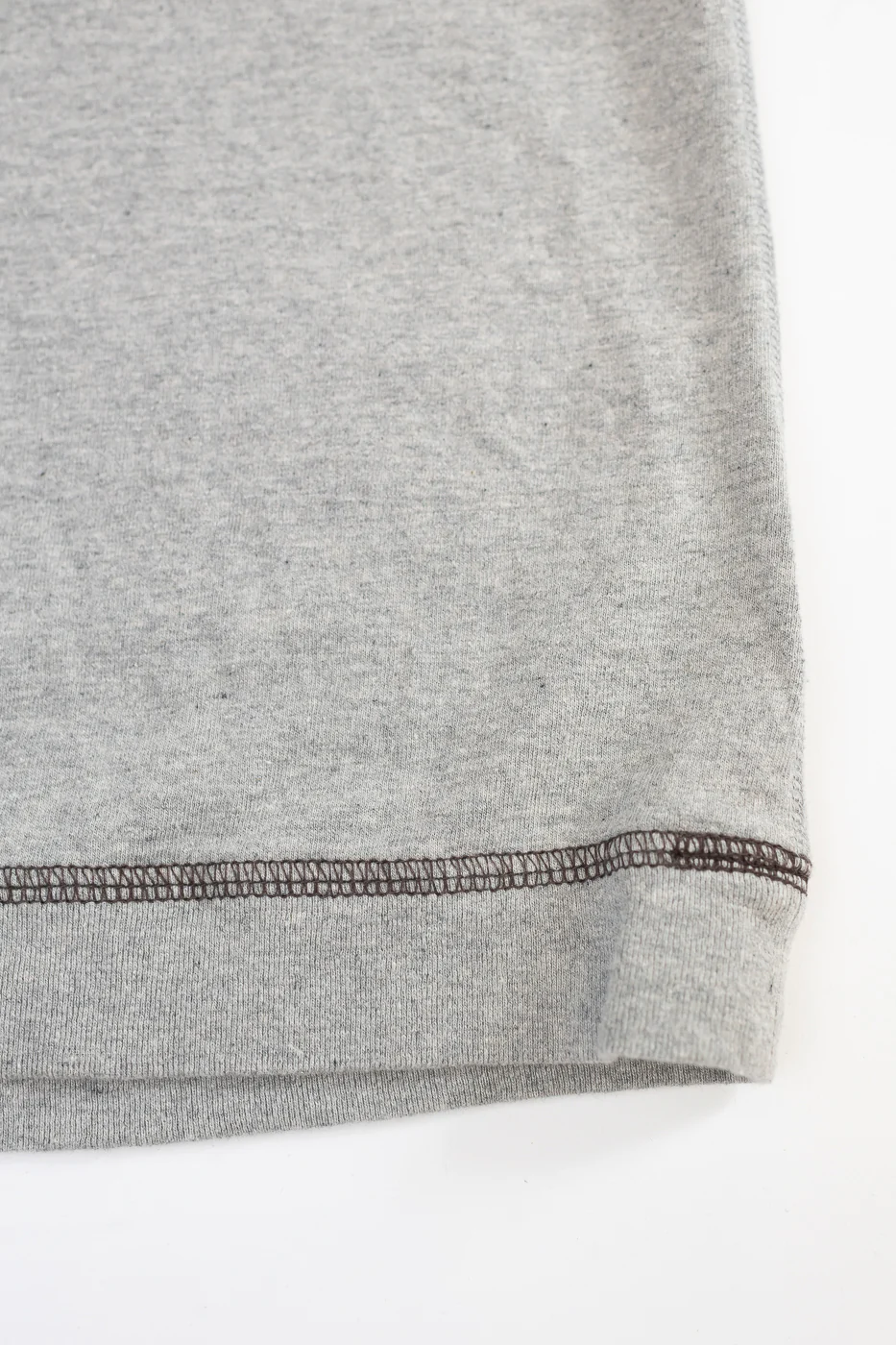 LRC1121 - Supima Cotton Freedom Sleeve Crew - Vintage Grey - Image 4